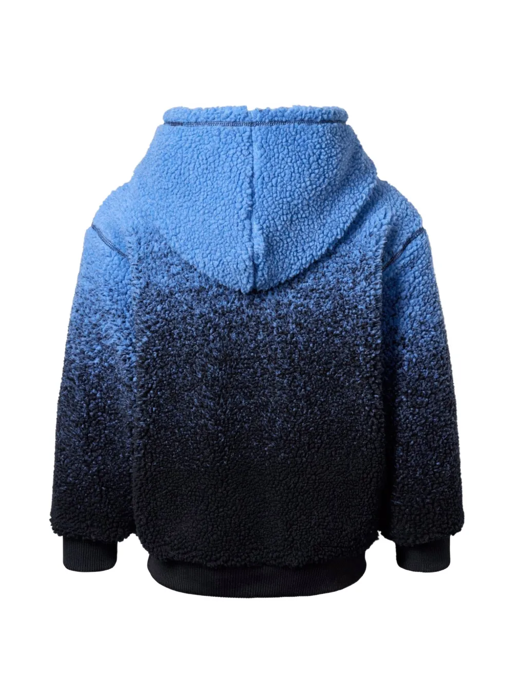 Molo Fleece jack met kleurverloop Blauw