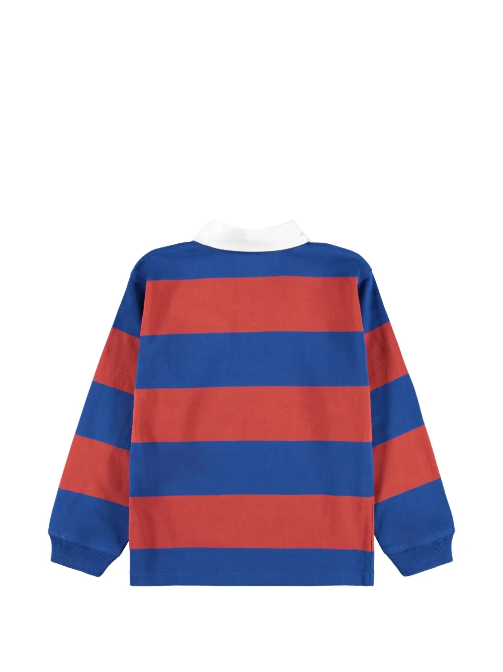 Molo Gestreept rugbyshirt met lange mouwen Blauw