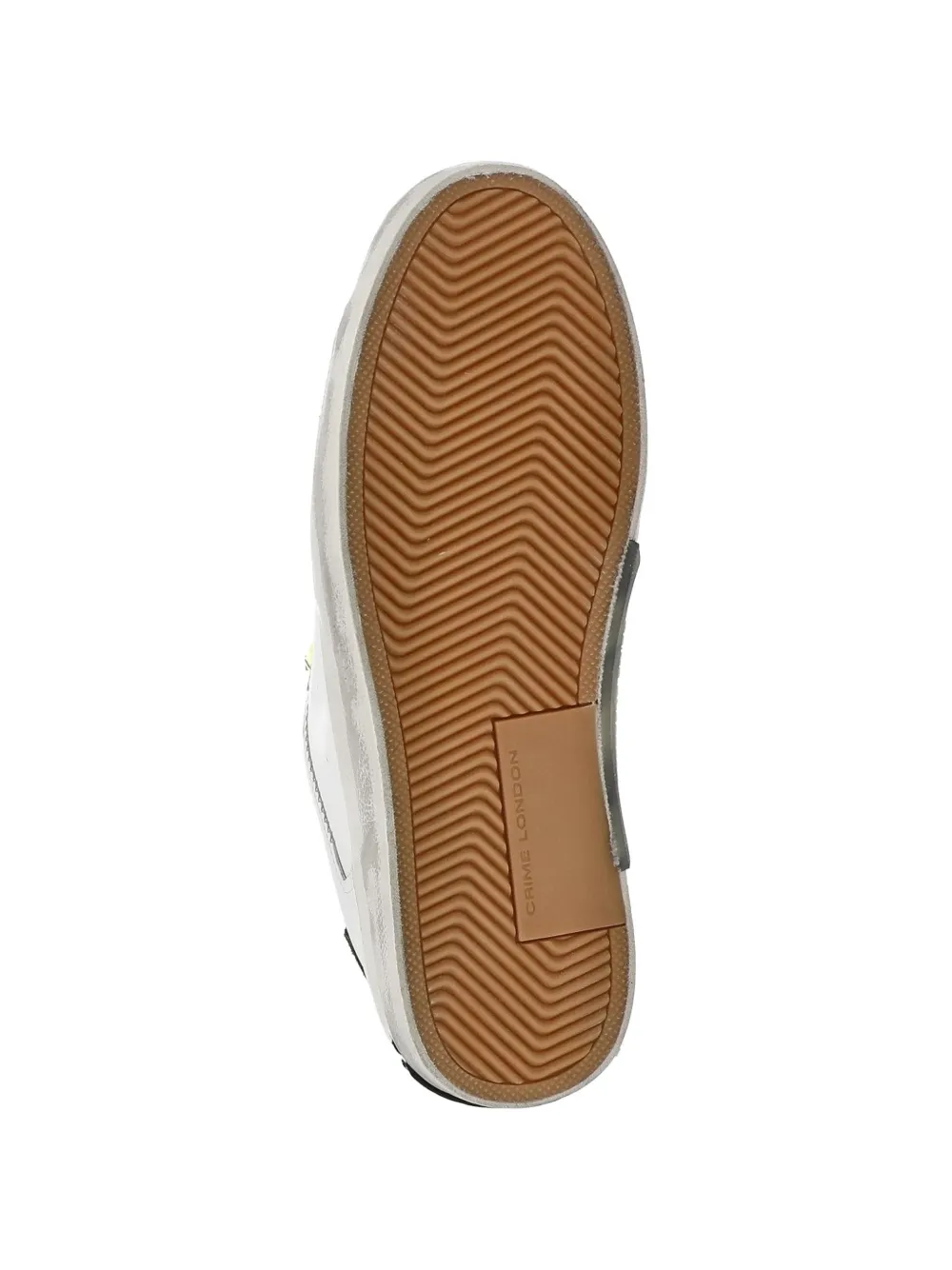 Crime London Distressed sneakers Wit