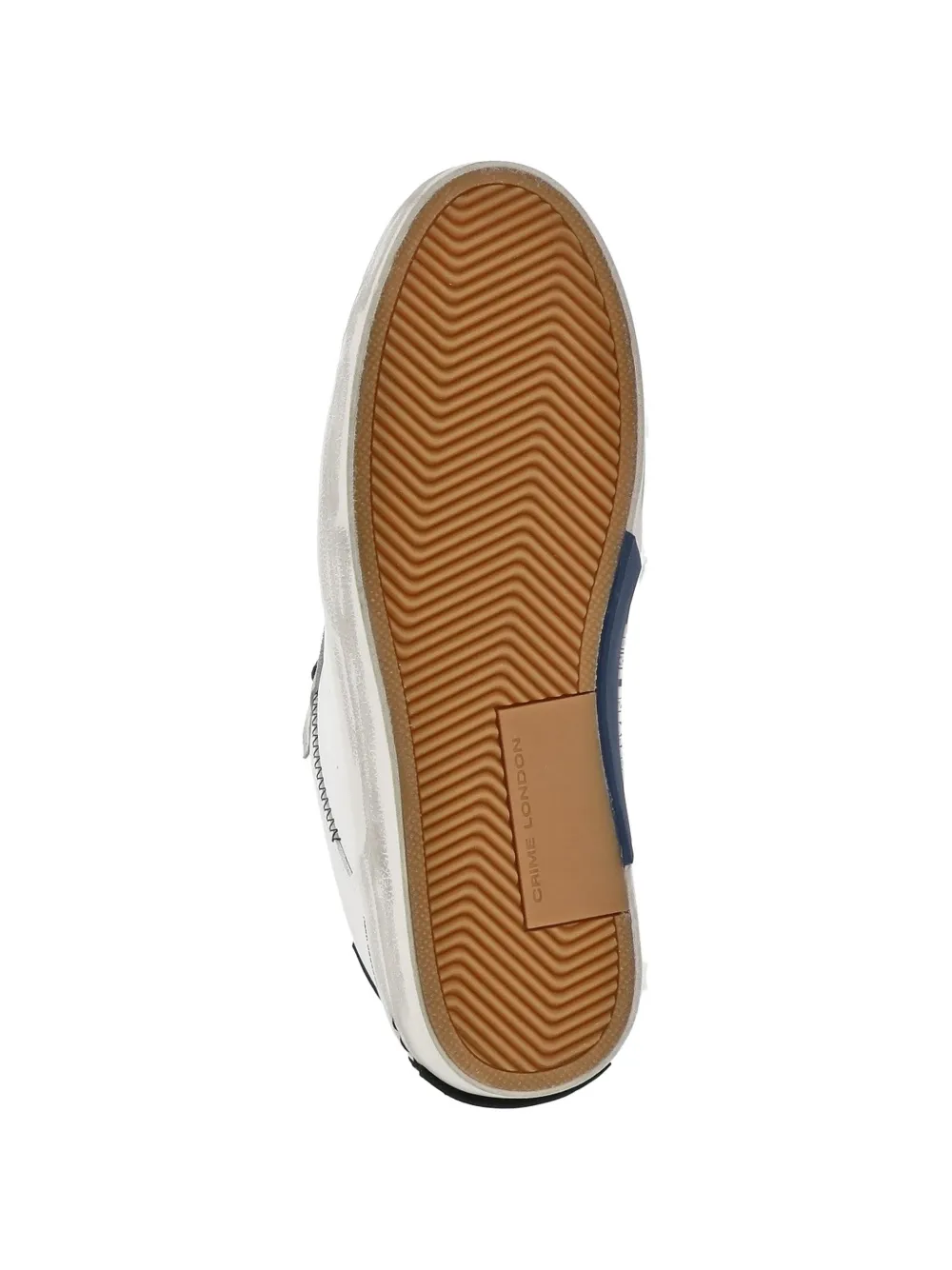 Crime London Distressed sneakers Wit