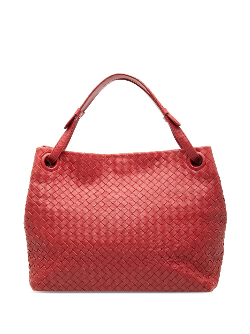 Bottega Veneta Pre-Owned 2012-2026 Medium Nappa Intrecciato Garda tote bag - Rosso