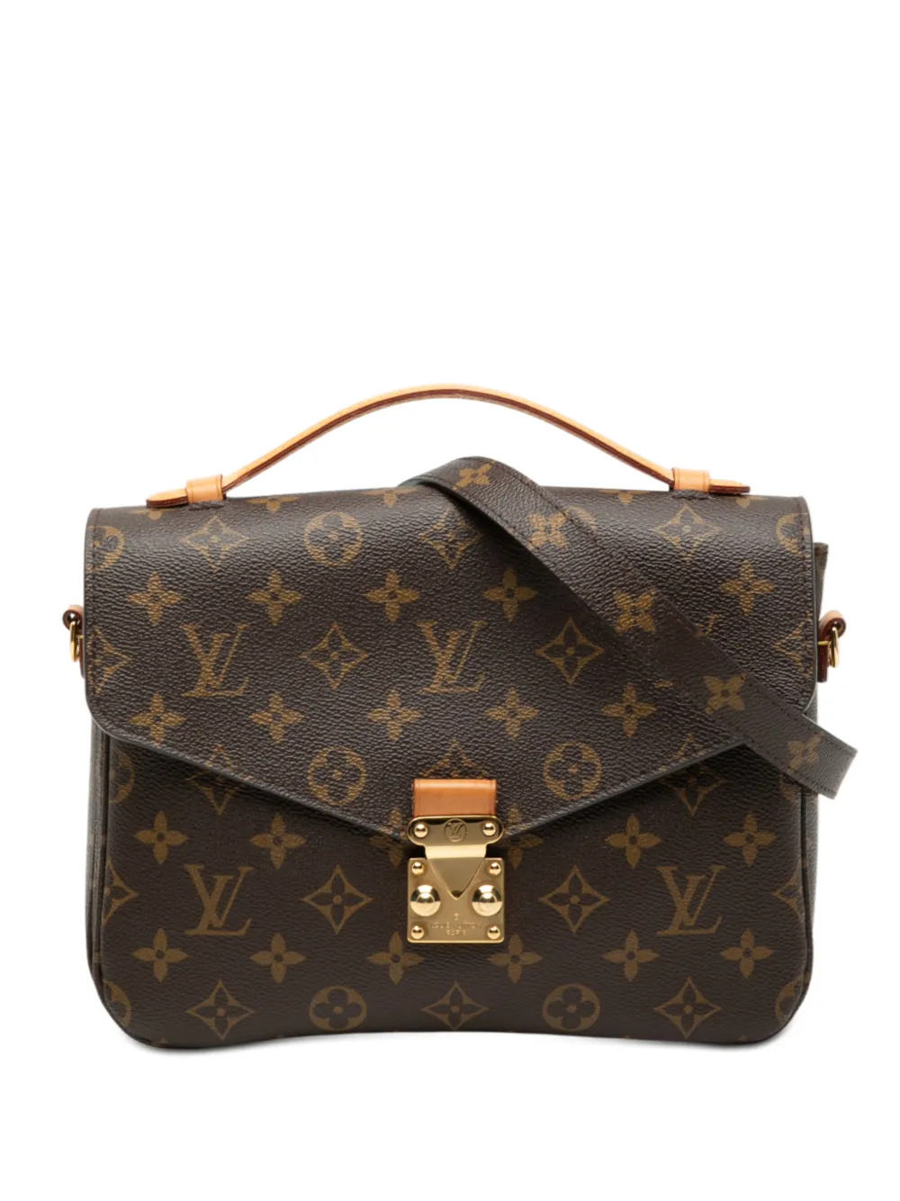 Louis Vuitton Pre-Owned 2017 Monogram Pochette Metis satchel - Marrone