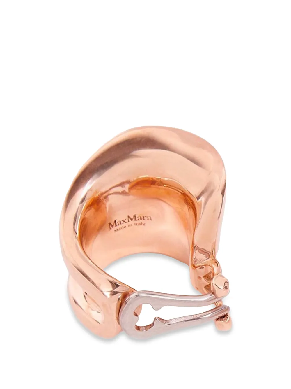  Max Mara Asymmetric Clip-on Earrings - Pink 