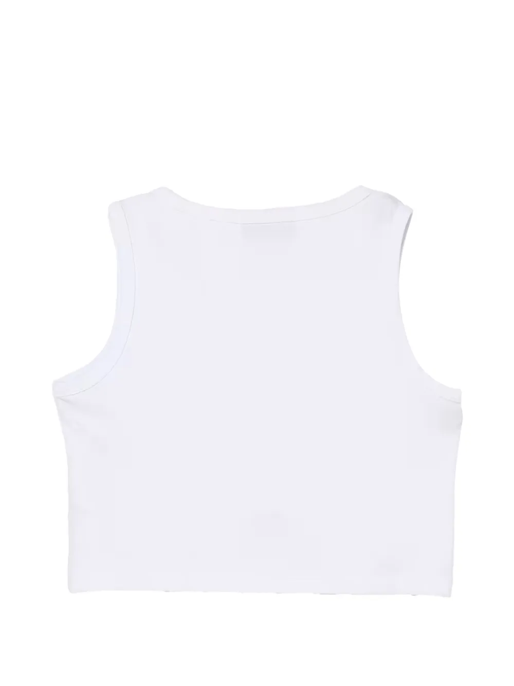  Dondup Kids Embroidered Sleeveless Top - White 