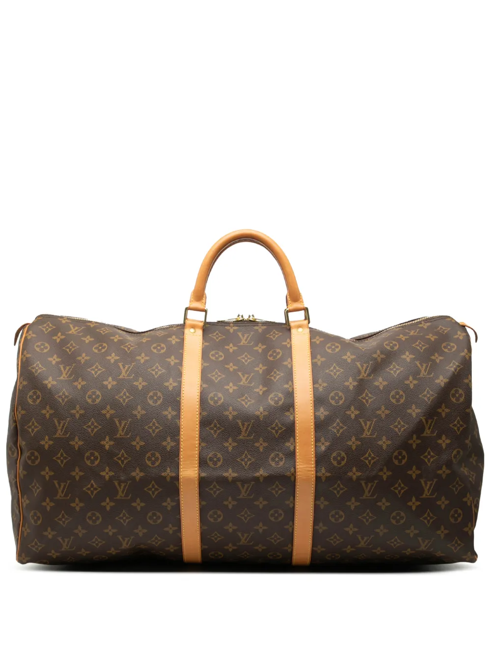 Louis Vuitton Pre-Owned 2001 Monogram Keepall 60 travel bag - Marrone