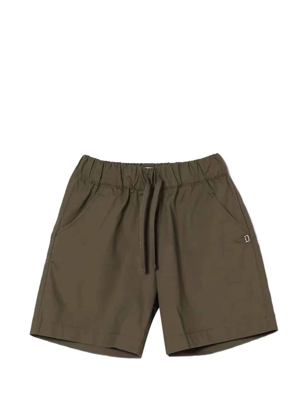 DONDUP KIDS drawstring shorts - Verde