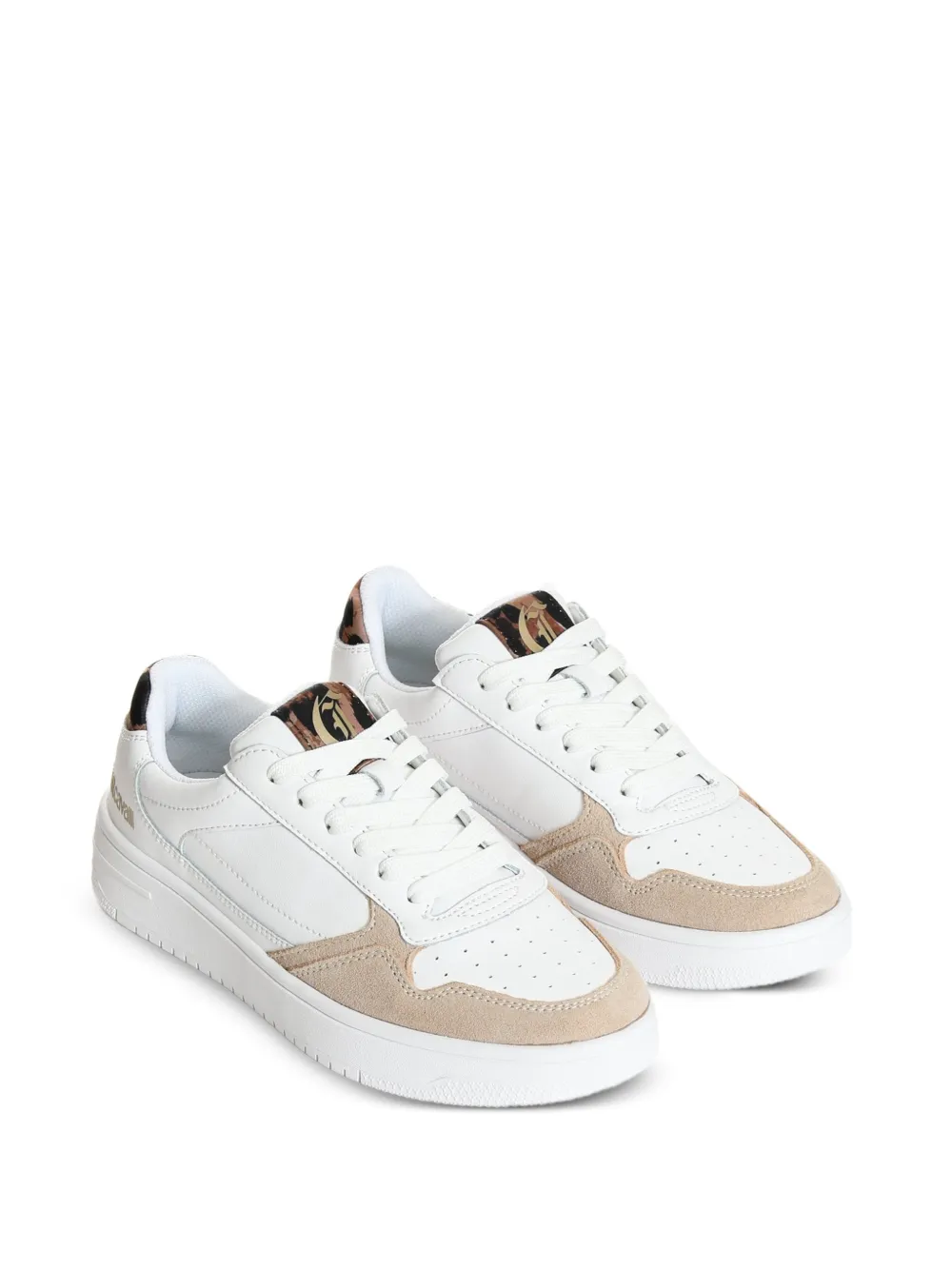 Just Cavalli Sneakers met logo Wit