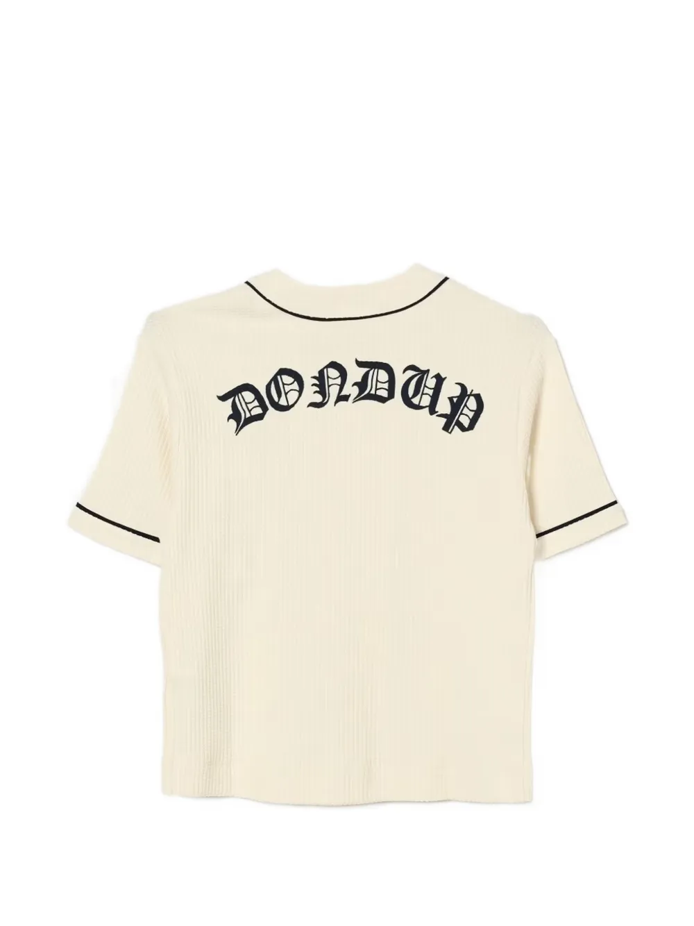  Dondup Kids Contrasting-trim Shirt - Neutrals 