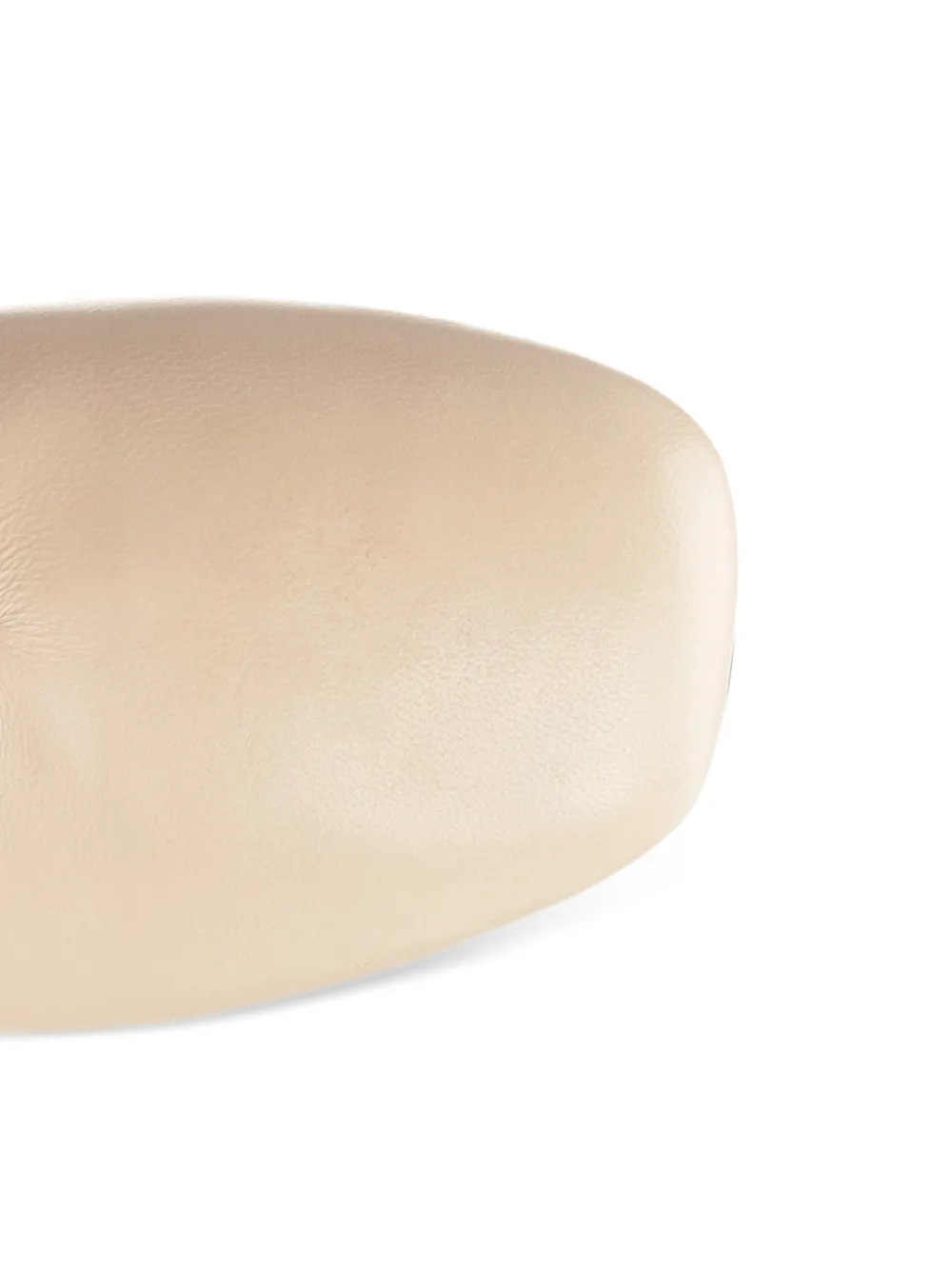 Forte Muiltjes met vierkante neus Beige