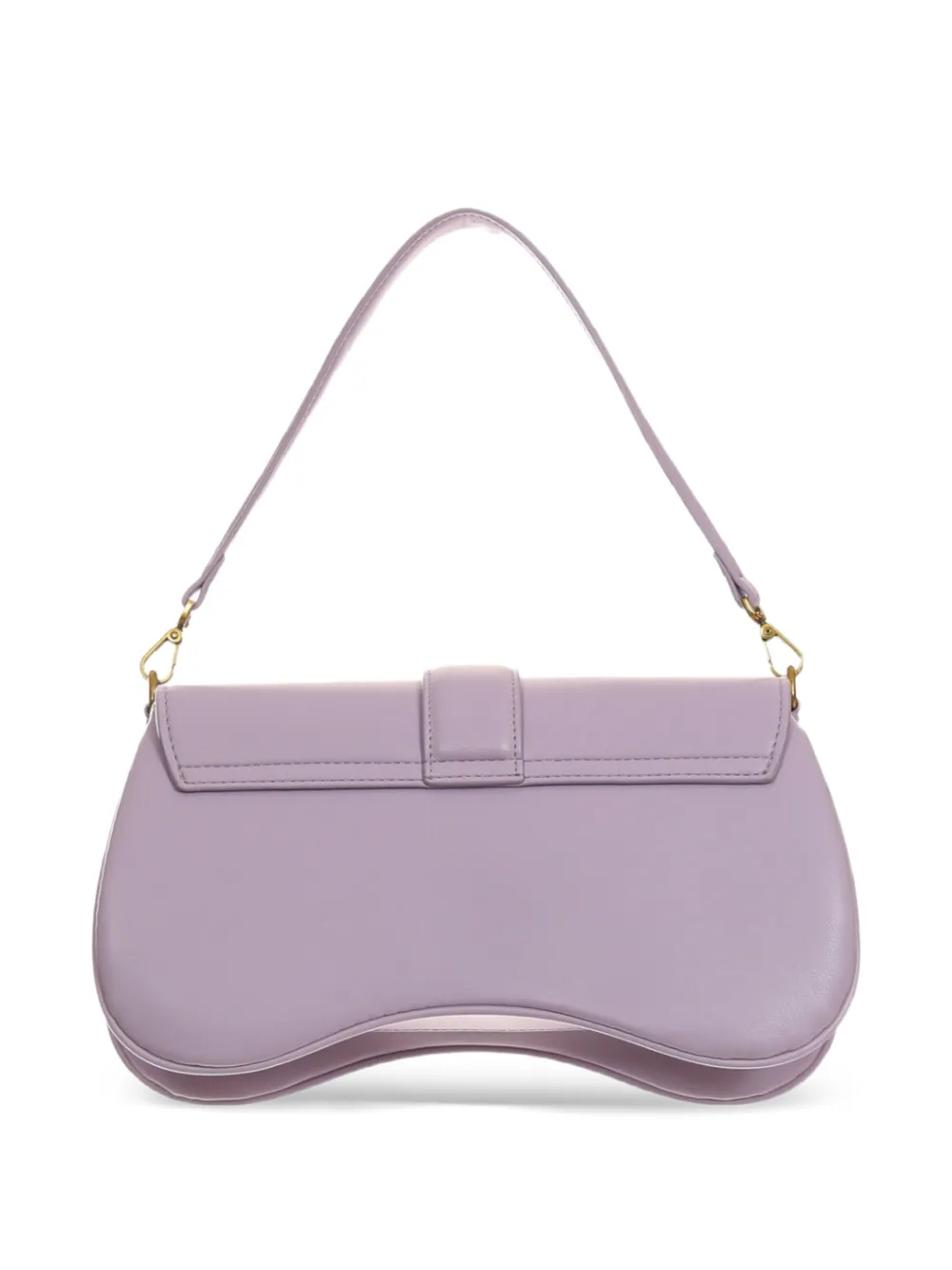 Snake-Detail Shoulder Bag