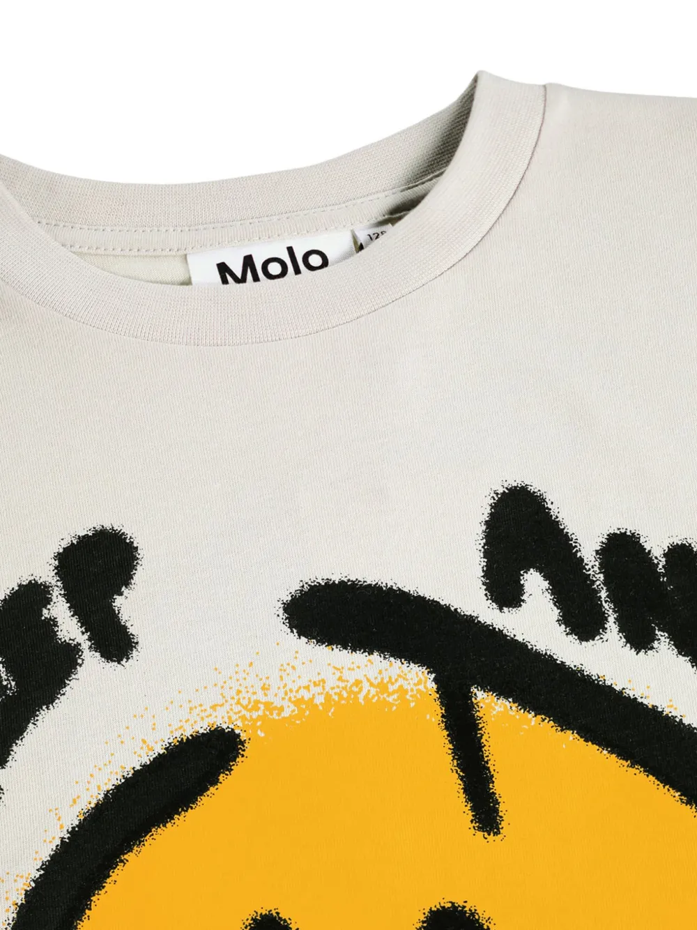 Molo T-shirt met print Beige