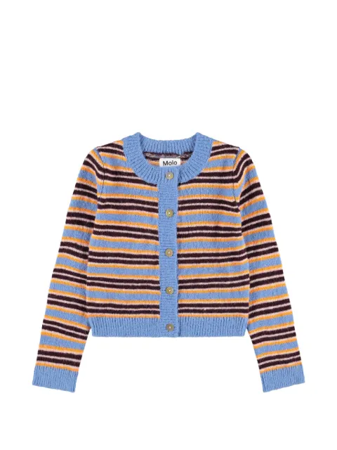 Molo horizontal-striped cardigan