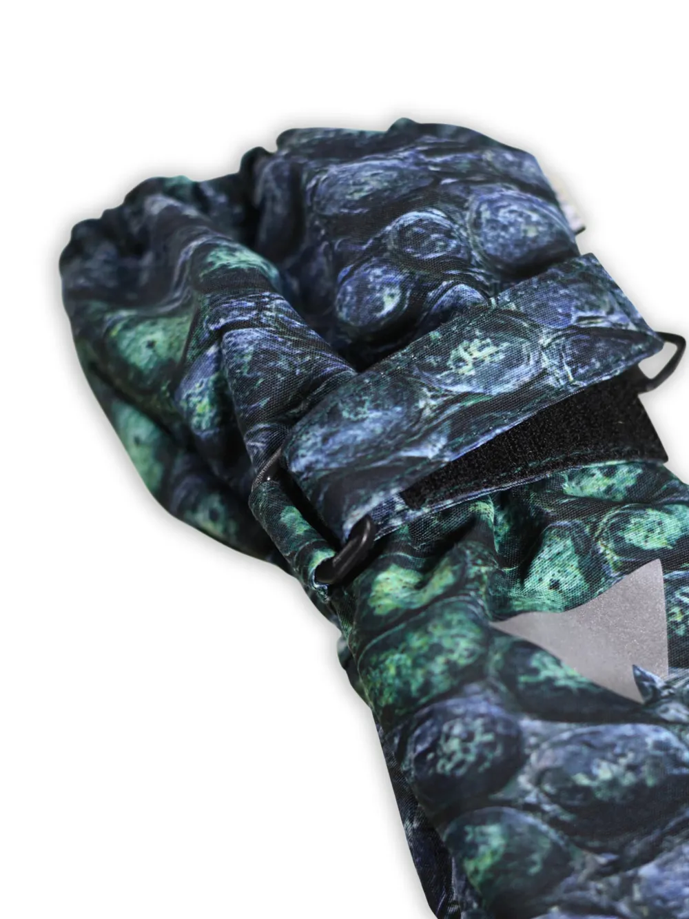 Molo Wanten met klittenband en reptielenprint Groen