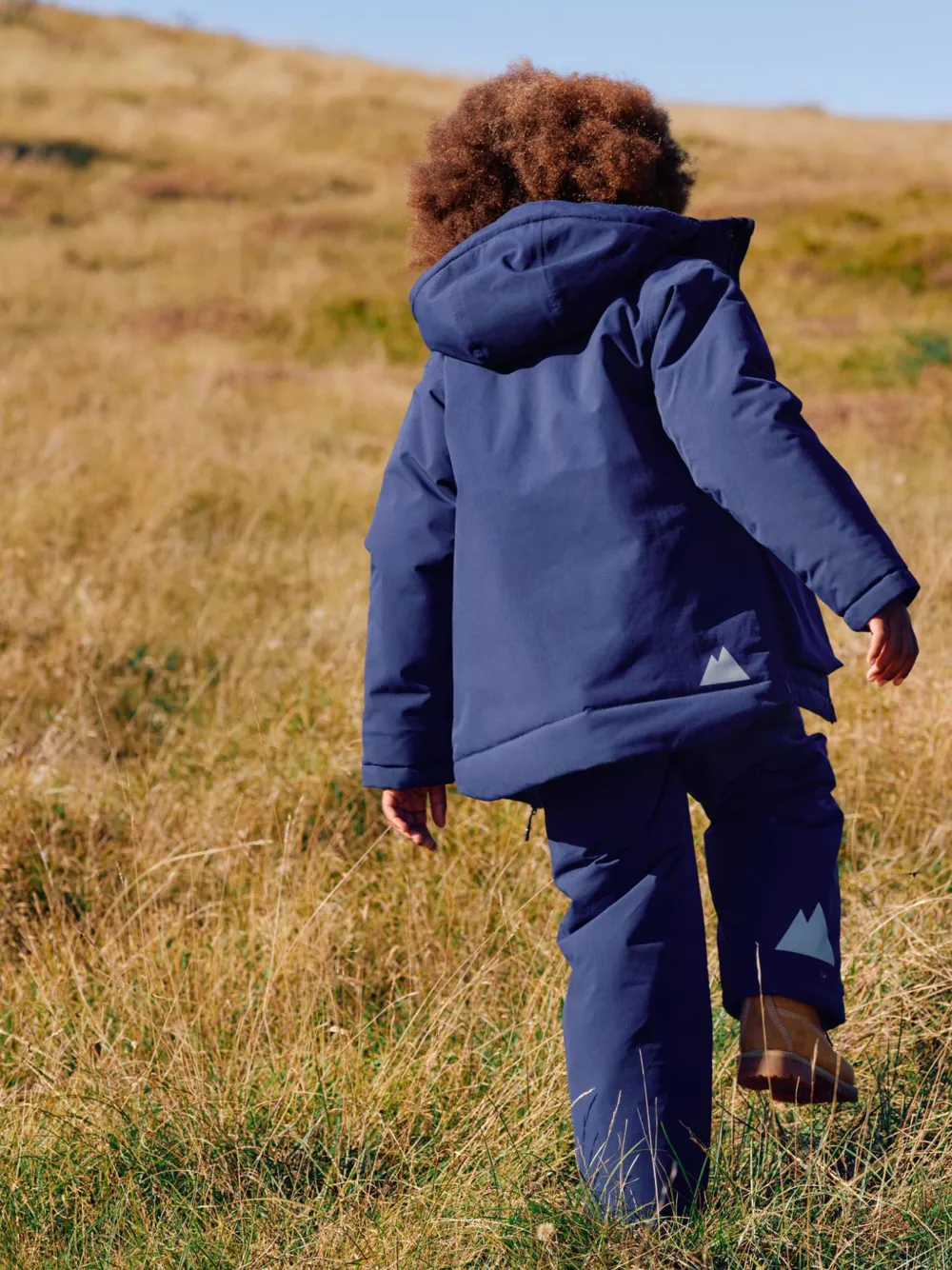 Molo Skibroek met sterrenprint Blauw