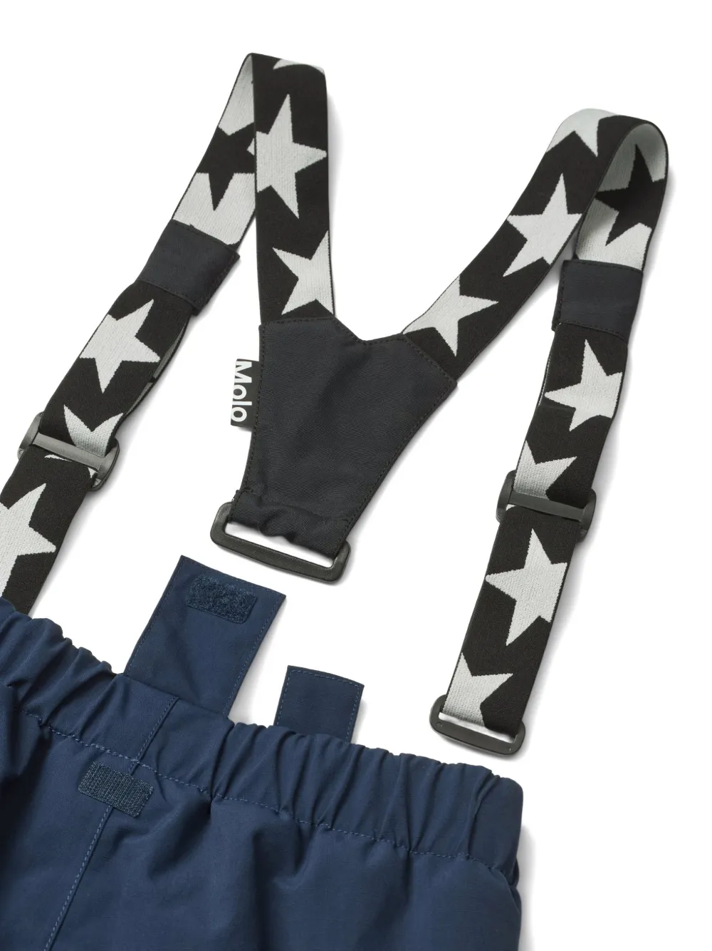 Molo Skibroek met sterrenprint Blauw
