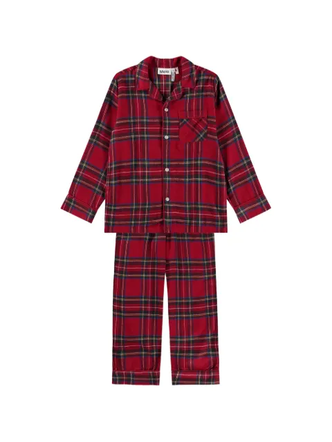 Molo pijama con motivo de cuadros