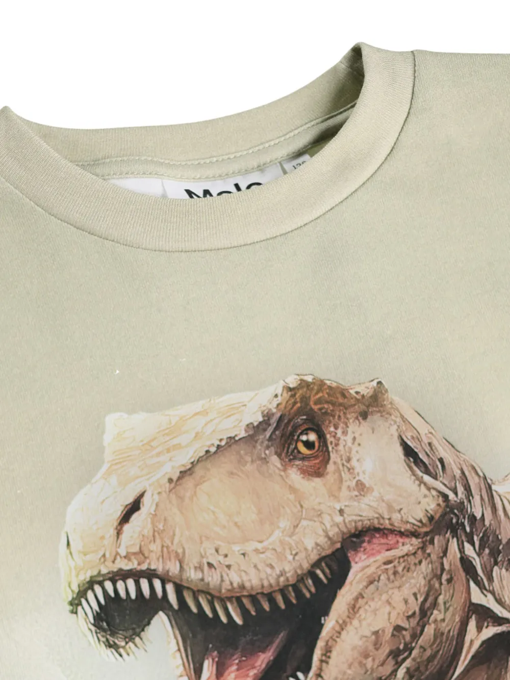 Molo T-shirt met dinosaurusprint Beige