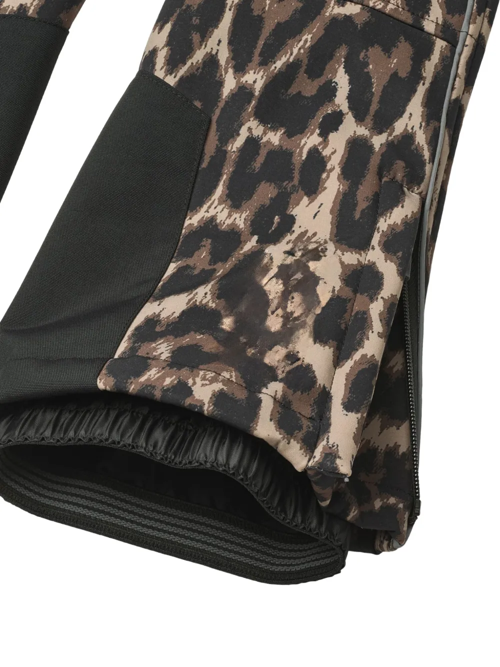 Molo Skibroek met luipaardprint Beige