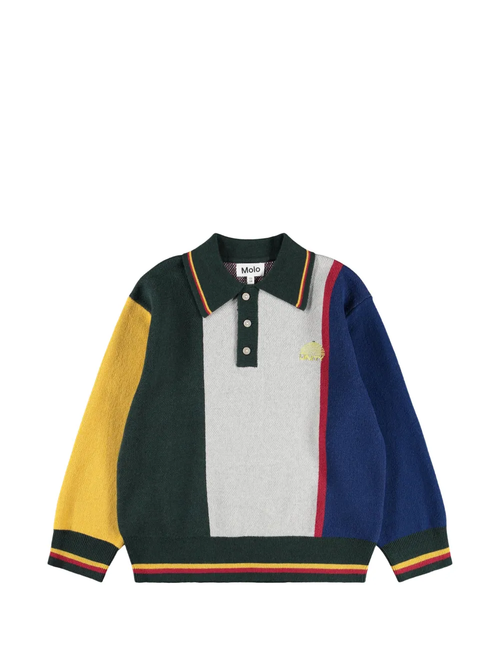 Molo Polo color-block - Grigio