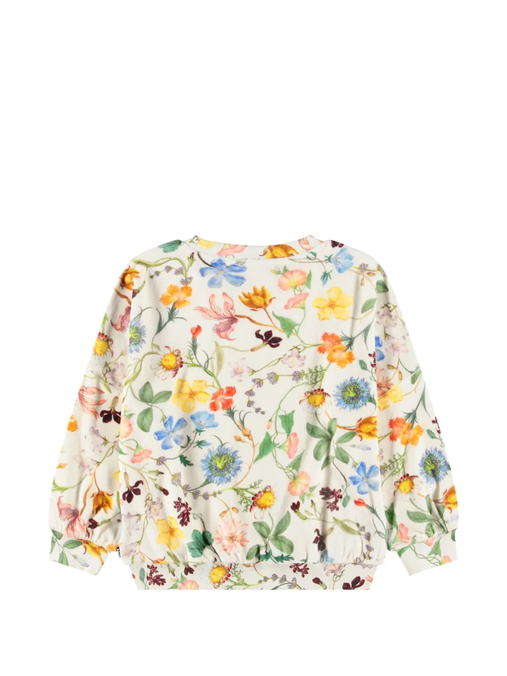 Molo Sweater met bloemenprint Beige