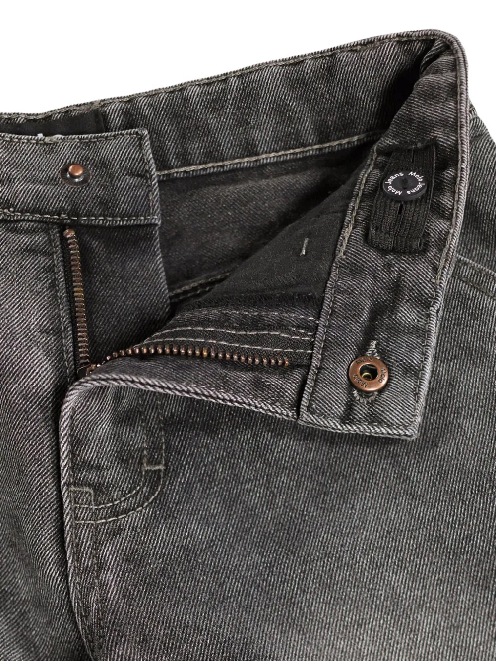 Molo Cargo jeans met gewassen effect Grijs
