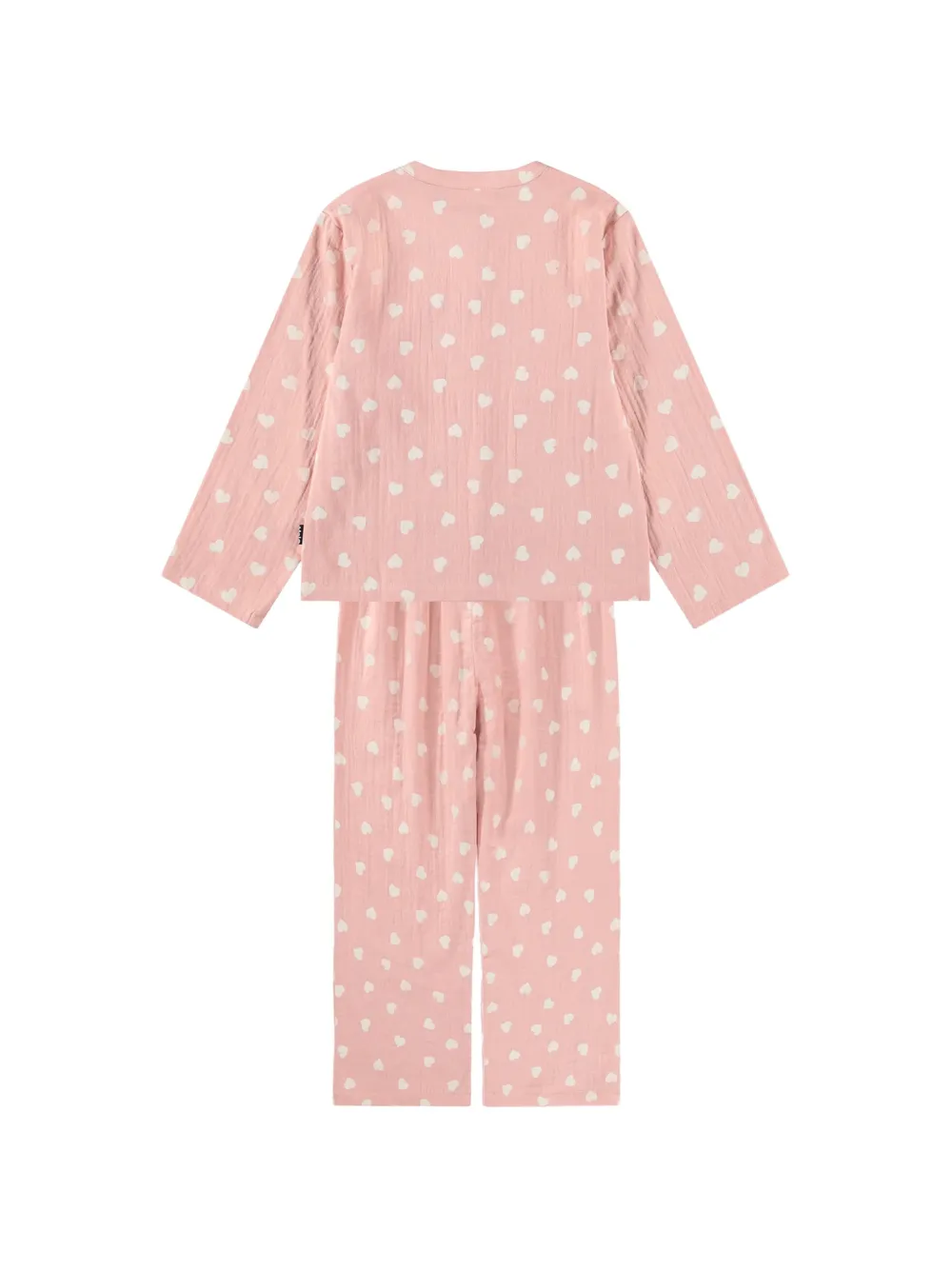 Molo Pyjama met hartprint Roze