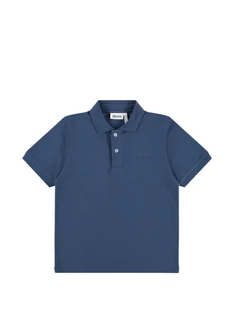 Molo logo-embroidered polo shirt
