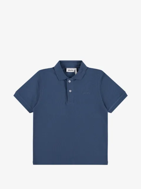 Molo logo-embroidered polo shirt