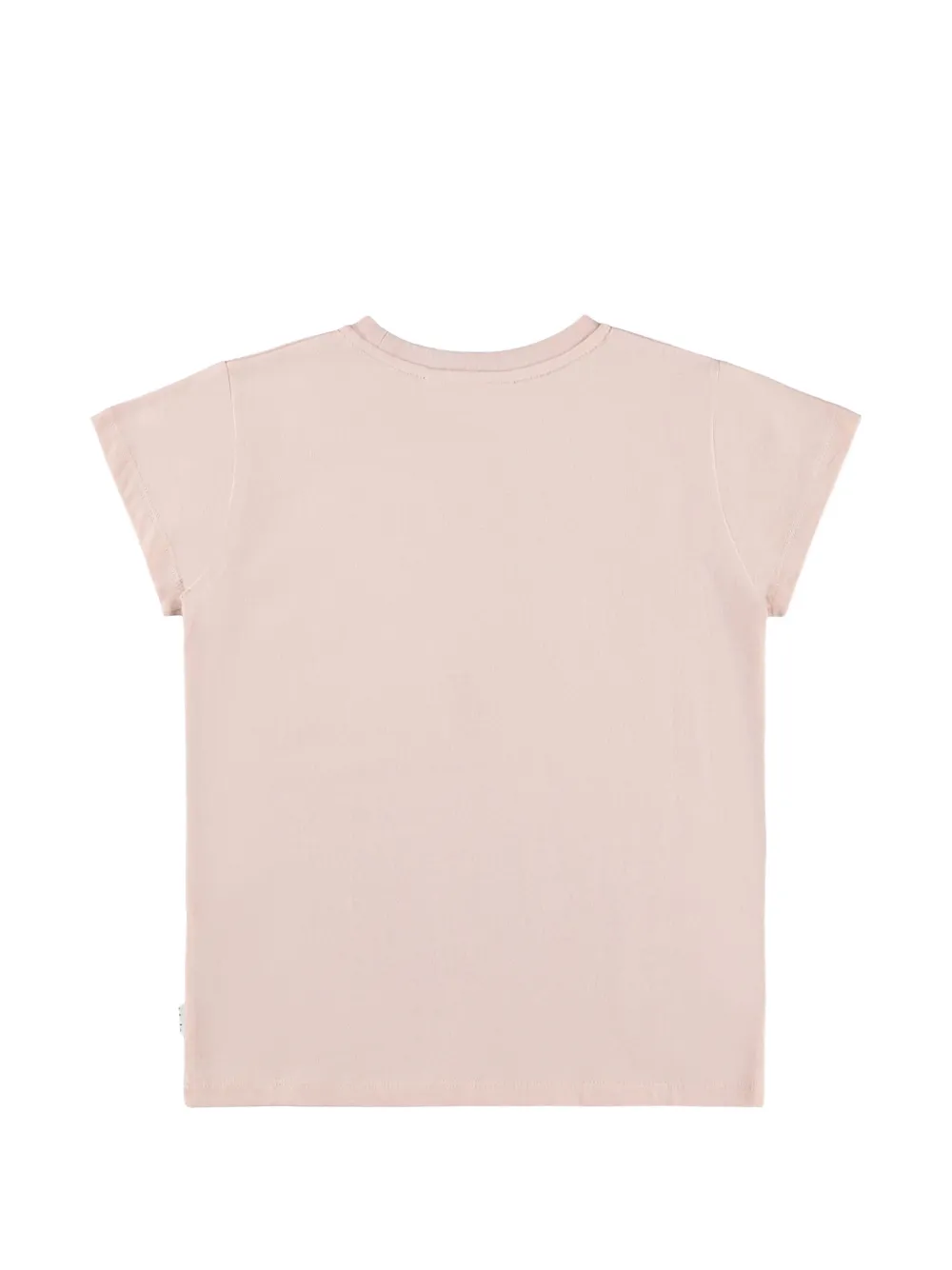 Molo T-shirt verfraaid met pailletten en hartpatch Roze