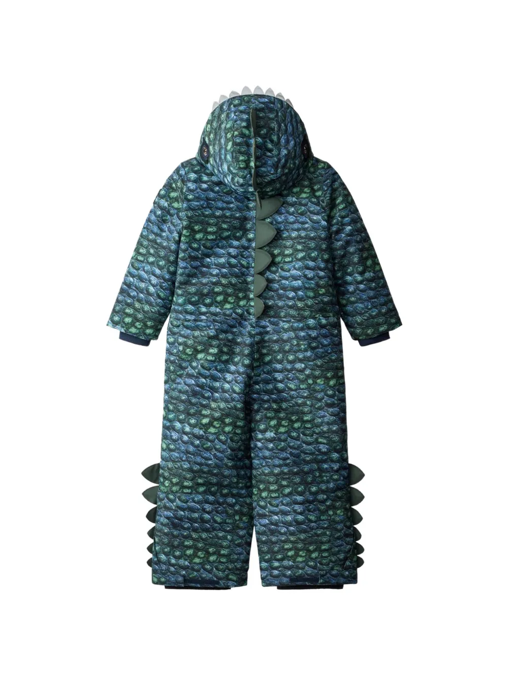 Molo Skipak met capuchon en print Groen
