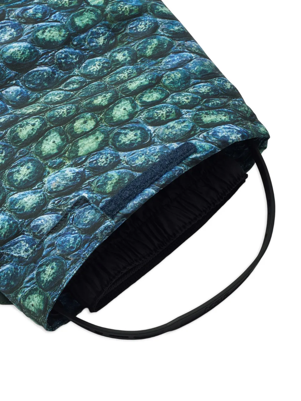 Molo Skipak met capuchon en print Groen