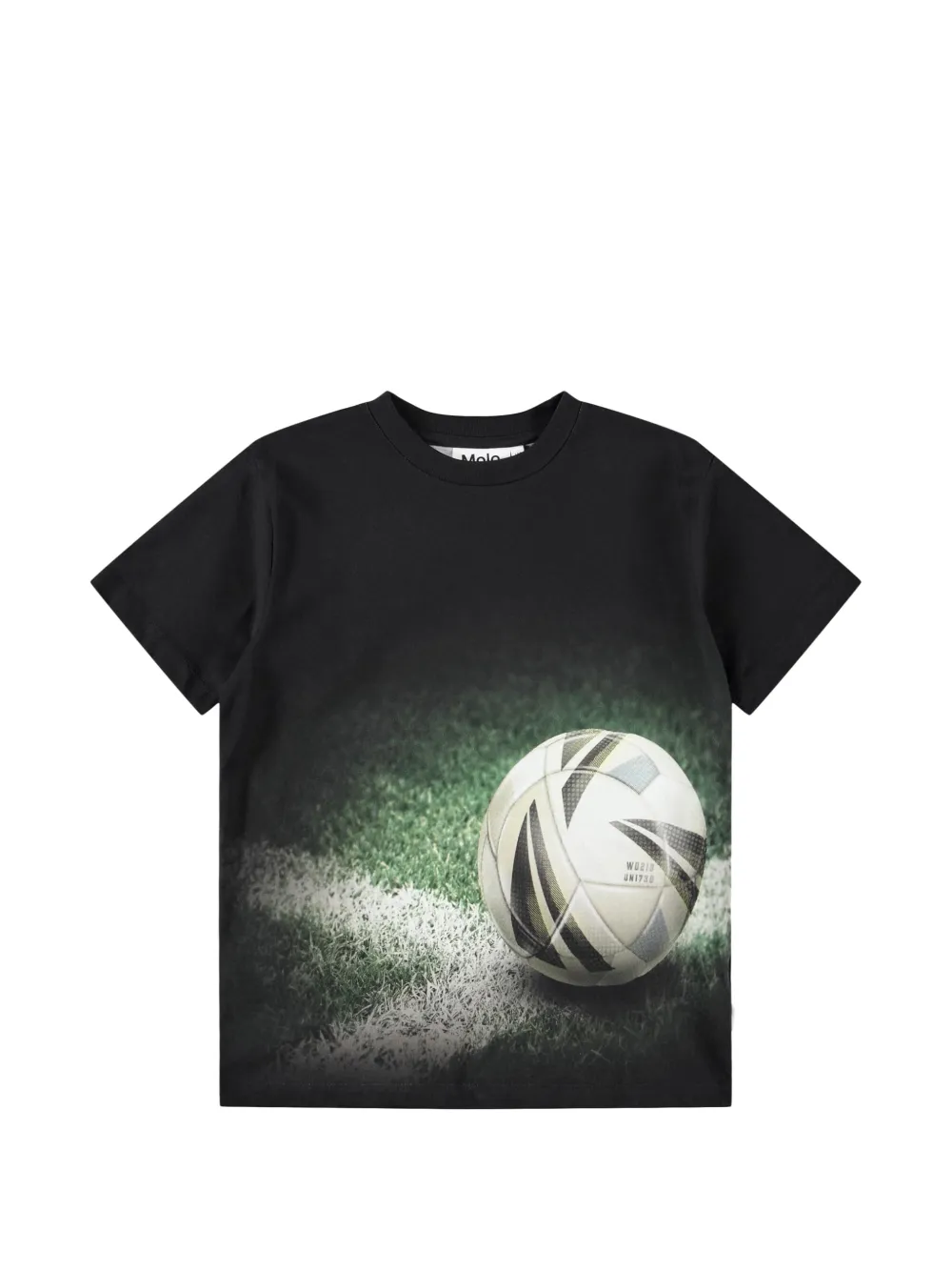 Molo T-shirt con stampa football - Nero