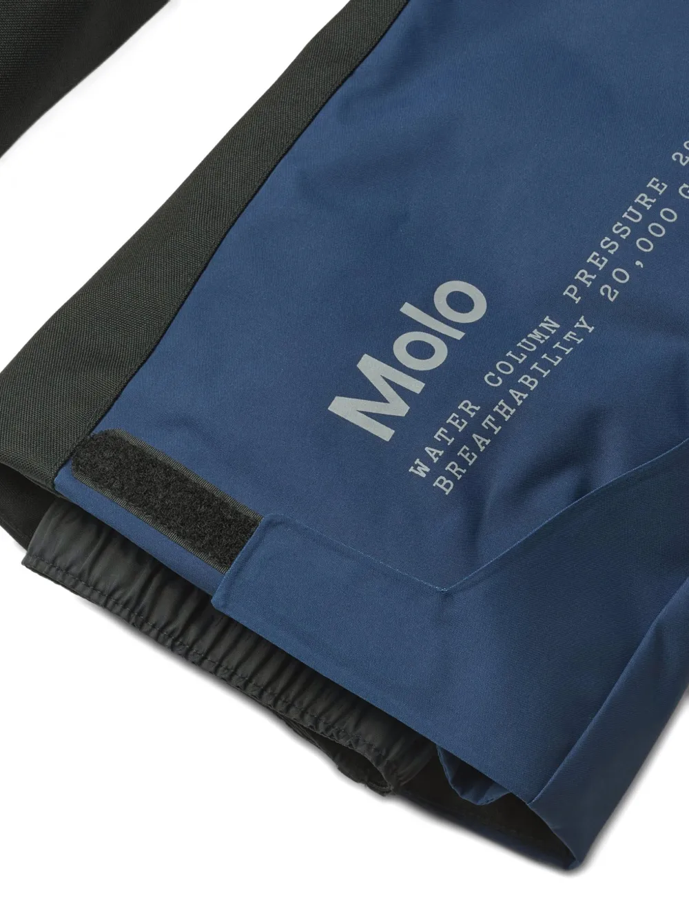 Molo Mirror Mountains skibroek met landschapsprint Beige