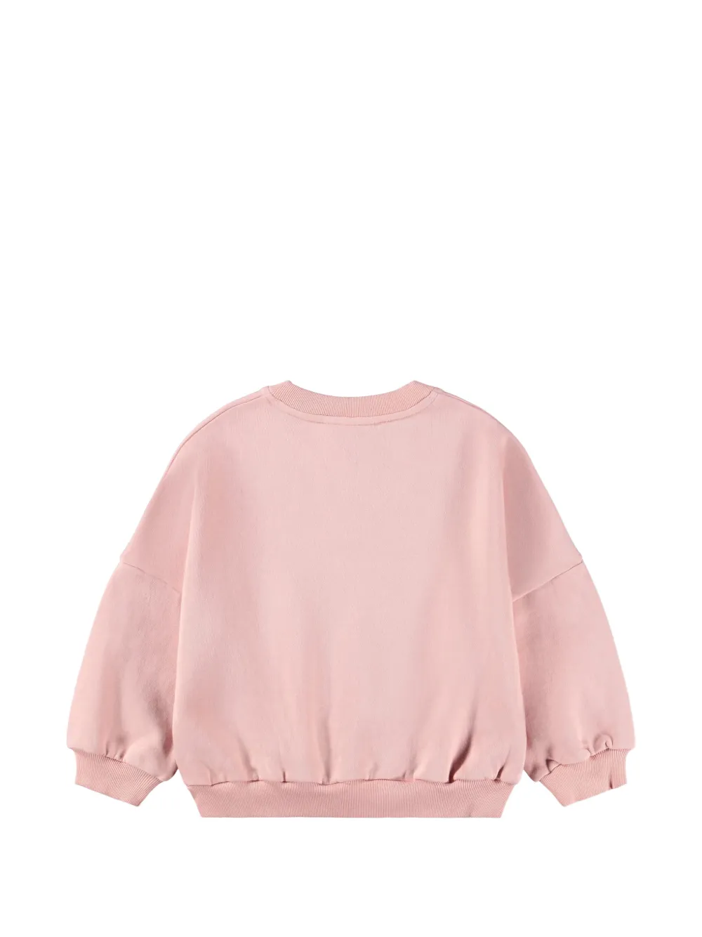 Molo Sweater met patchwork en strik Roze