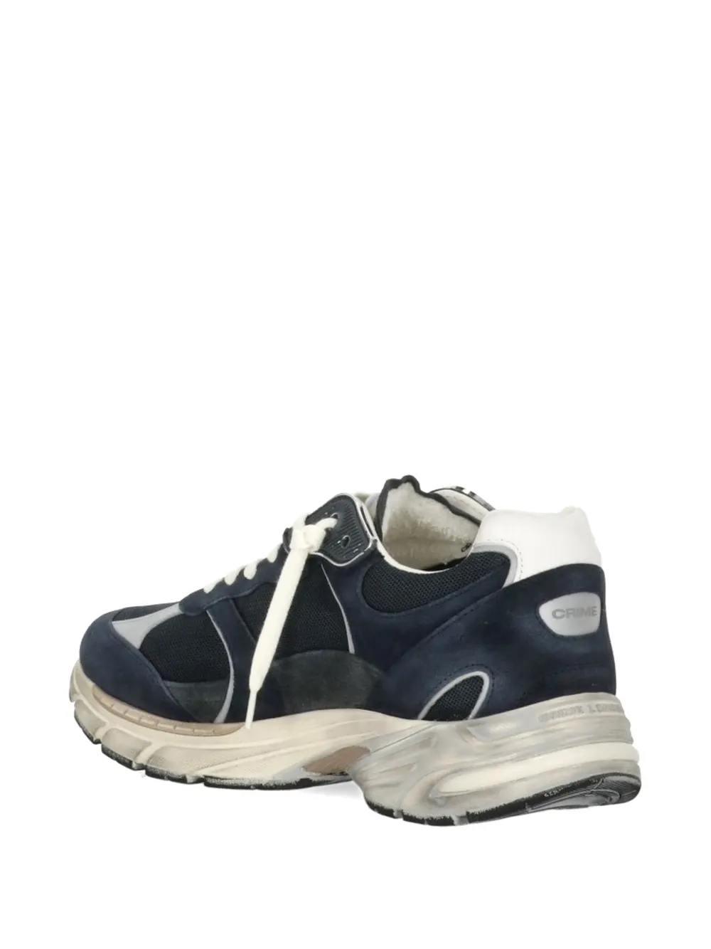 Crime London Fugitive 9094 sneakers met vlakken Blauw