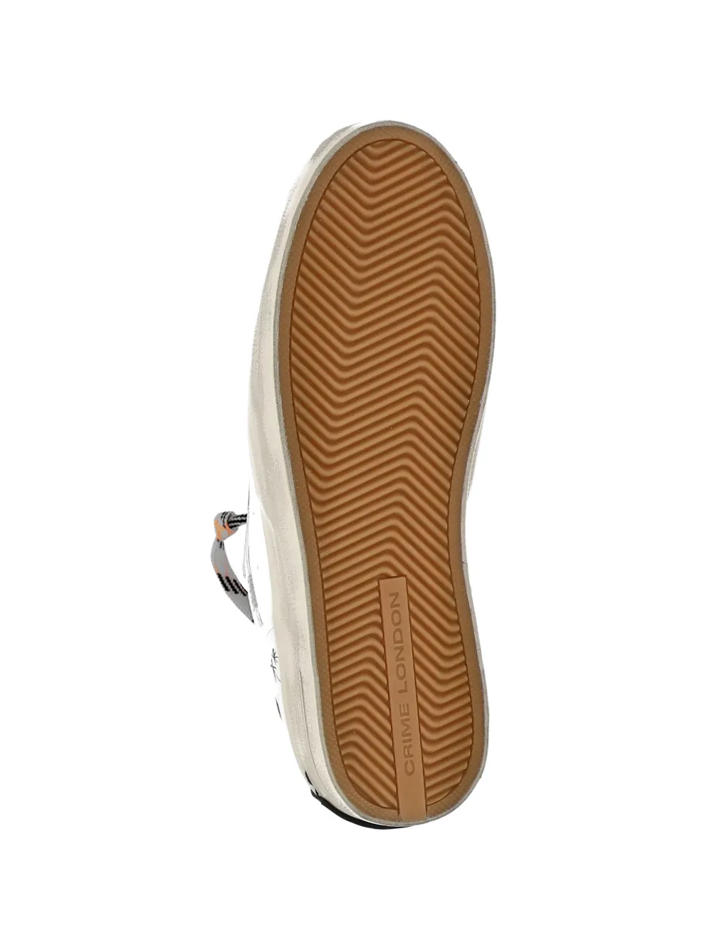 Crime London Sk8 Deluxe sneakers met vlakken Wit