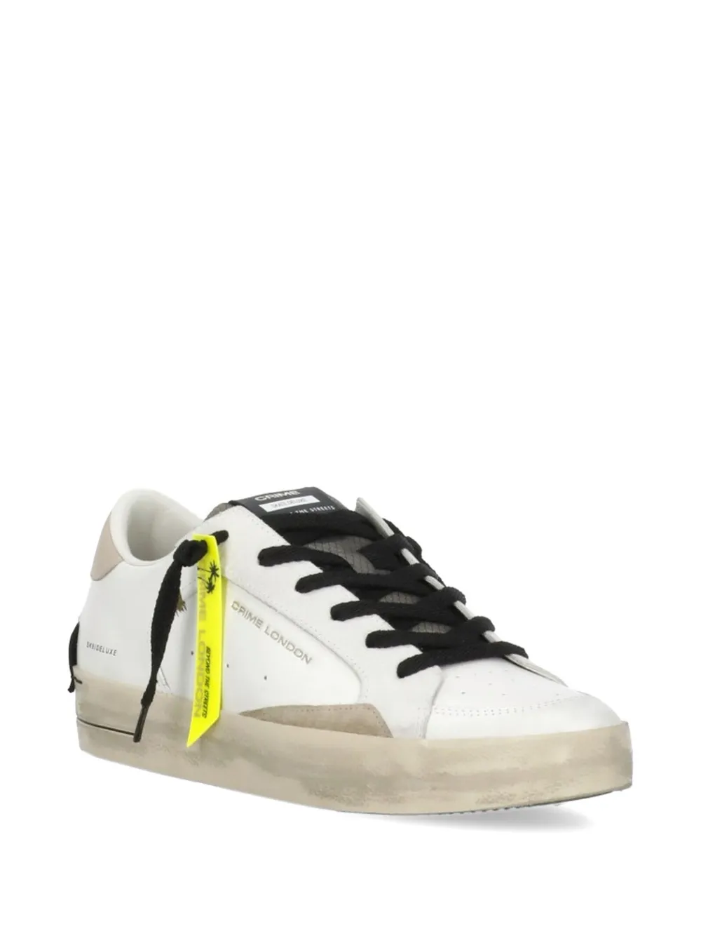 Crime London Sk8 Deluxe sneakers Wit