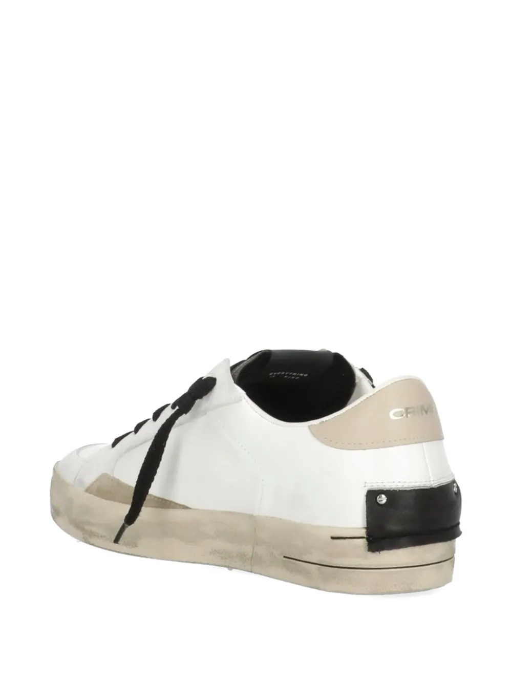 Crime London Sk8 Deluxe sneakers Wit