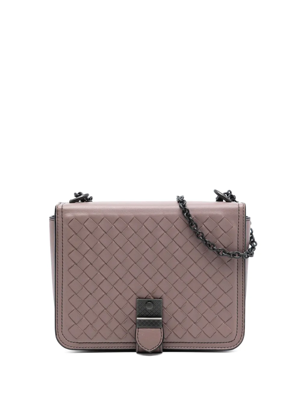 Bottega Veneta Pre-Owned 2012-2025 Small Nappa Intrecciato Runway shoulder bag - Rosa
