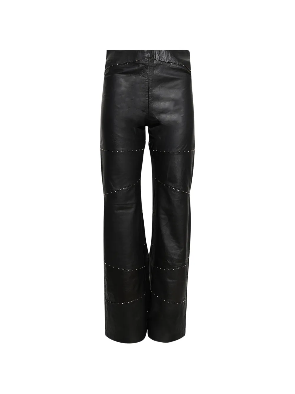GRACE FAENA Pantaloni con borchie - Nero