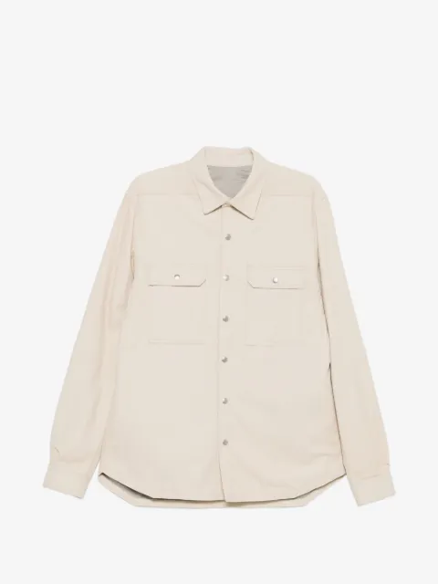 Rick Owens sobrecamisa con botones