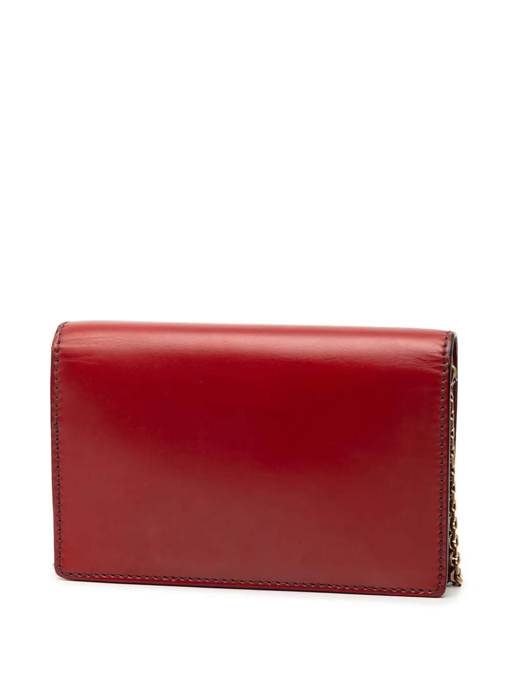 2017 Calfskin J Adior Wallet On Chain Crossbody Bag