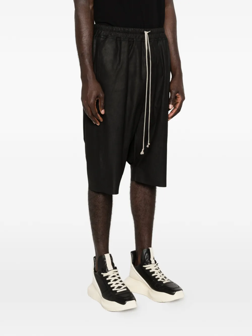 Rick Owens Shorts met trekkoord Zwart