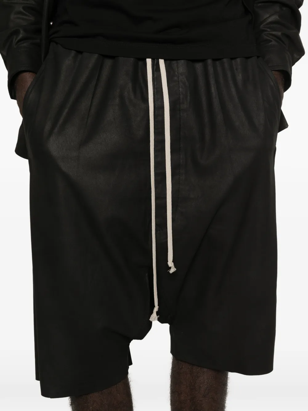 Rick Owens Shorts met trekkoord Zwart