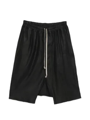 Rick Owens Blixa Bela ジップポケット ショートパンツ | ブラック