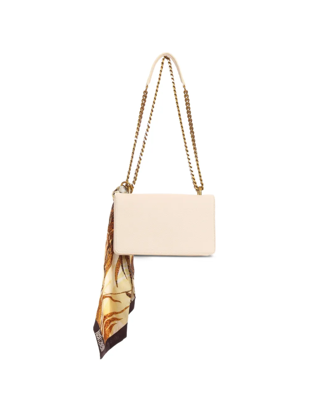 Just Cavalli Schoudertas met studs Beige