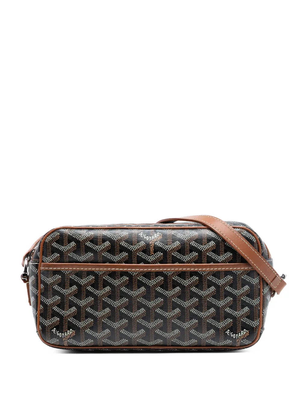 Goyard Pre-Owned 2020 Goyardine Sac Cap Vert crossbody bag - Nero