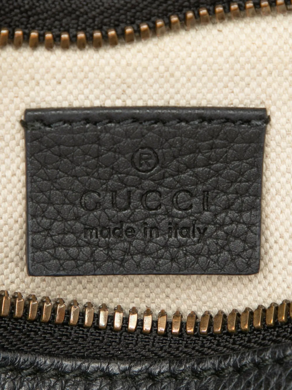2000-2015 Small Grained Calfskin Logo Belt Bag