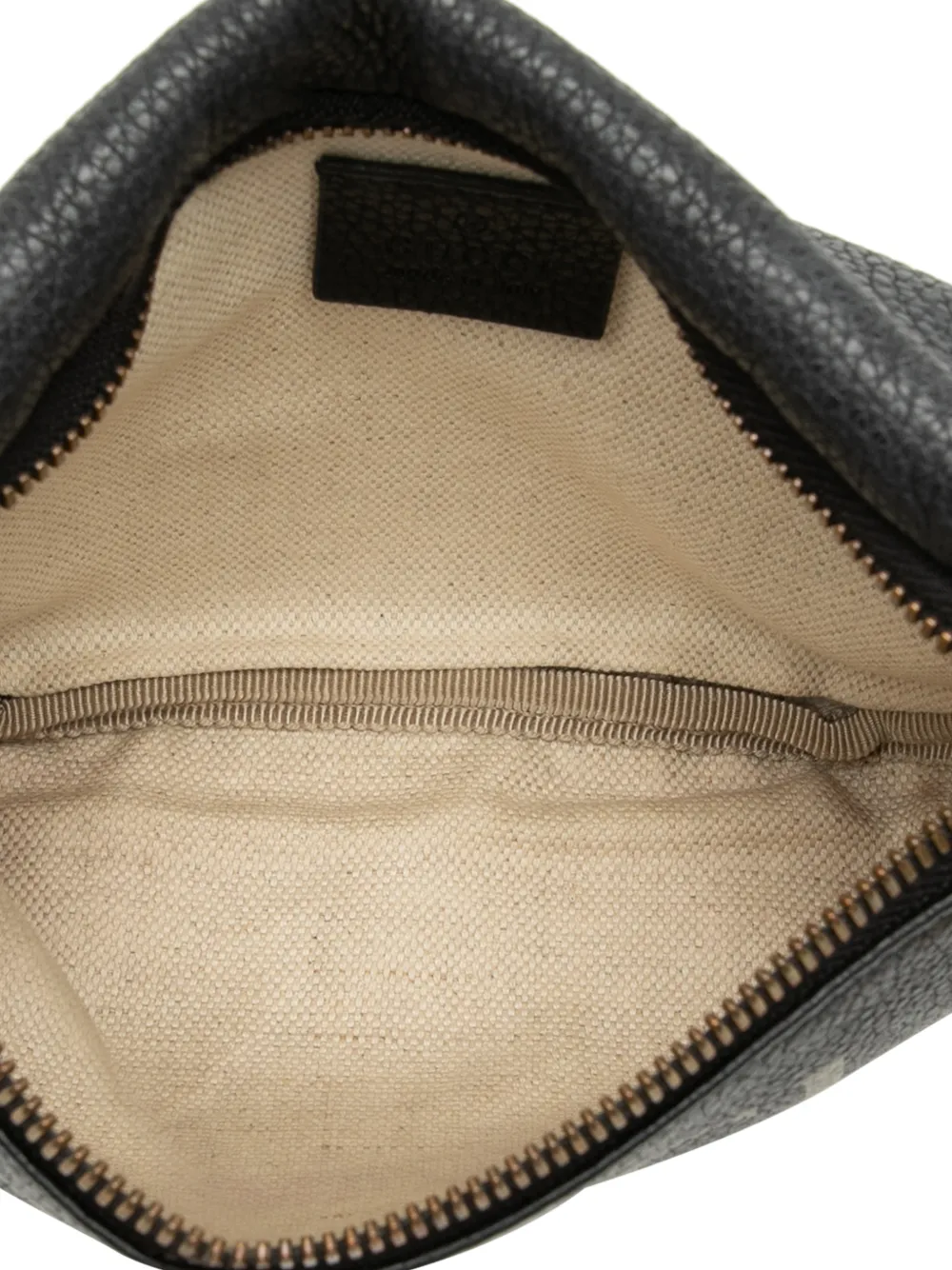 2000-2015 Small Grained Calfskin Logo Belt Bag
