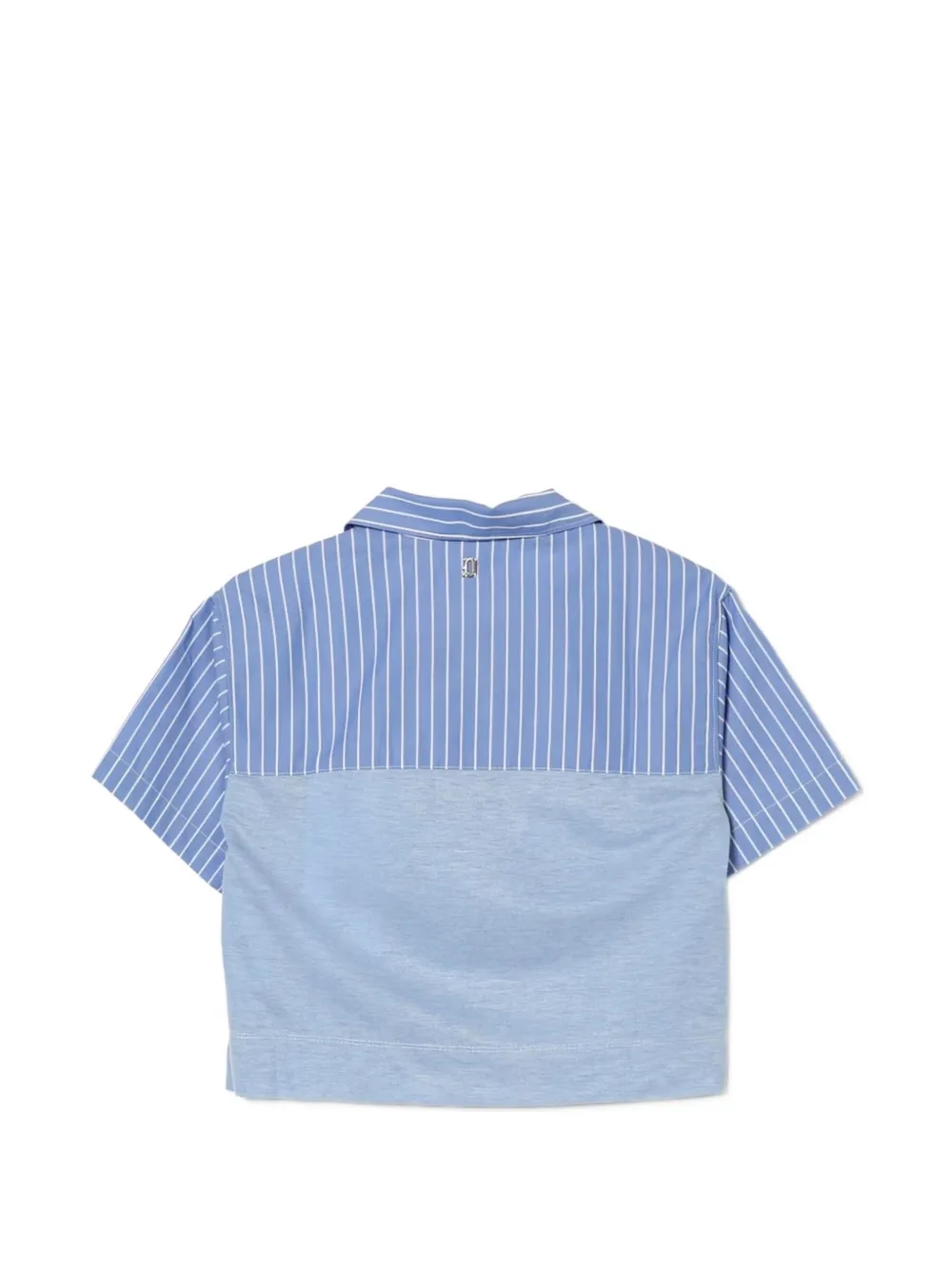  Dondup Kids Striped Colour-block Shirt - Blue 